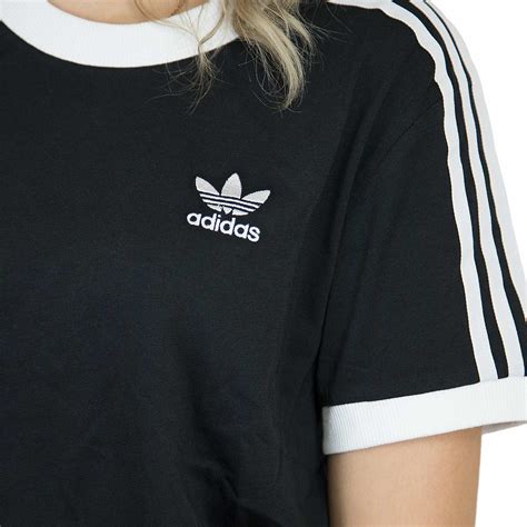 adidas t shirt schwarz weiß damen|Frauen.